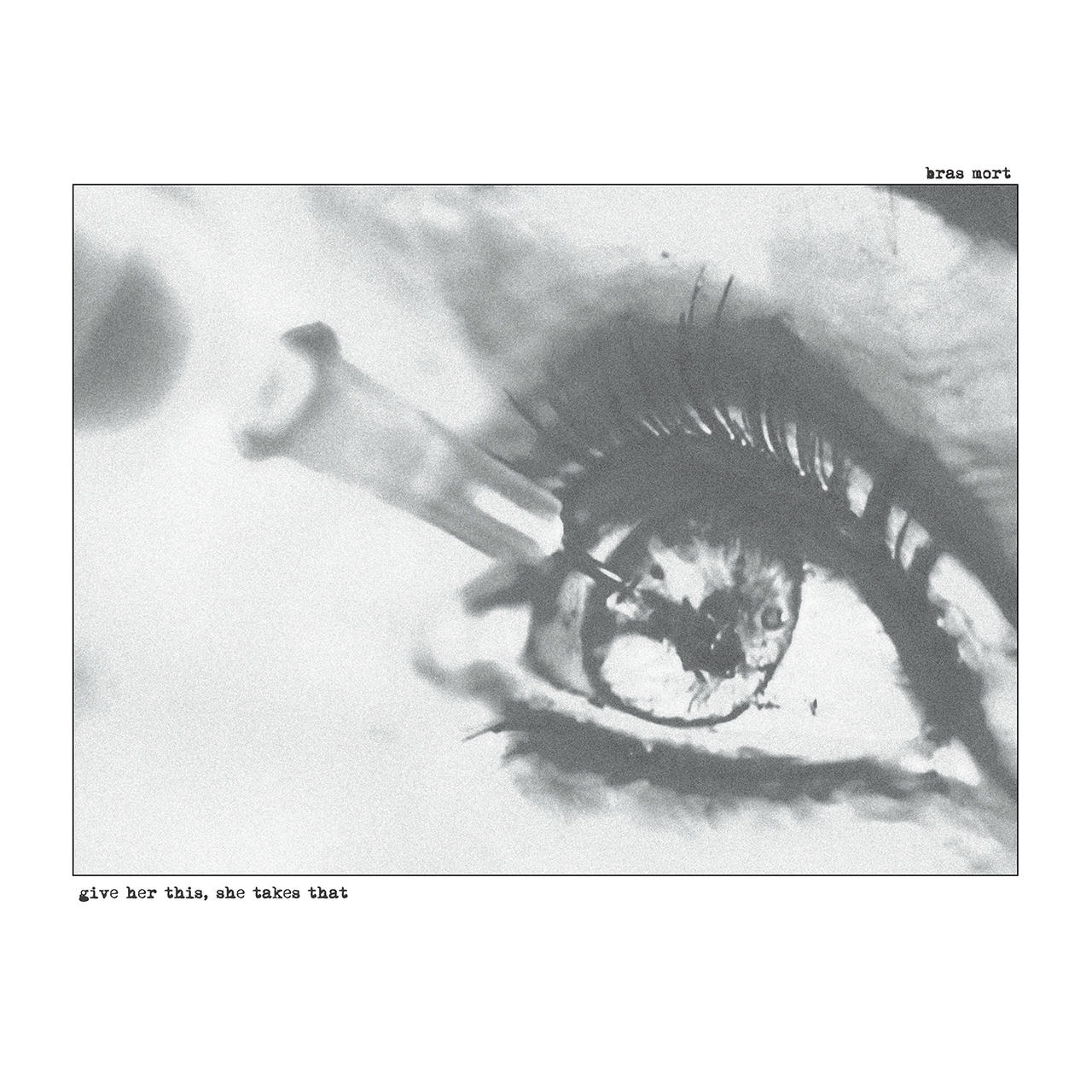 a syringe in the eye of Stephane Audran