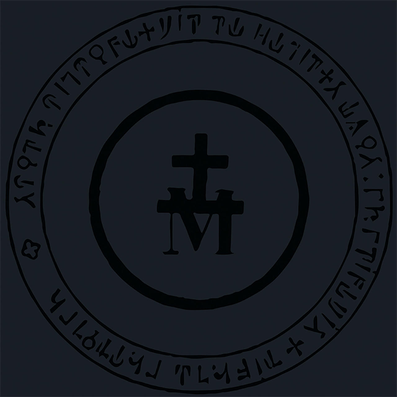 a black symbol