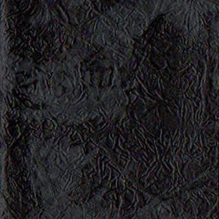 a black textured cover